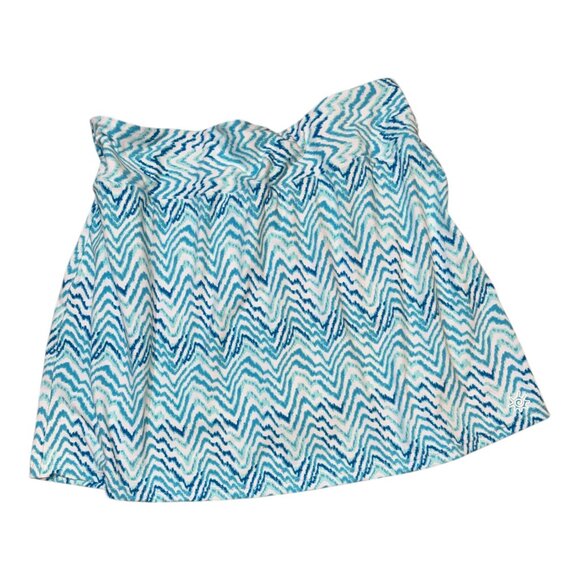 UV Skinz Blue & Green Pull On UPF 50+Athletic & Swim Skort Pocket Women's 3XL - Picture 7 of 10